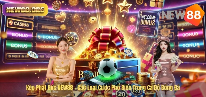 Kèo Phạt Góc NEW88 – Các Loại Cược Phổ Biến Trong Cá Độ Bóng Đá