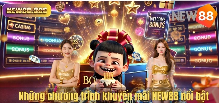 KHUYẾN MÃI Những chương trình khuyến mãi NEW88 nổi bật